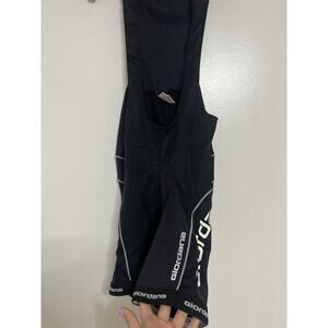 Men's Giordana Black Cycling Bib Short Size XXL EUC
